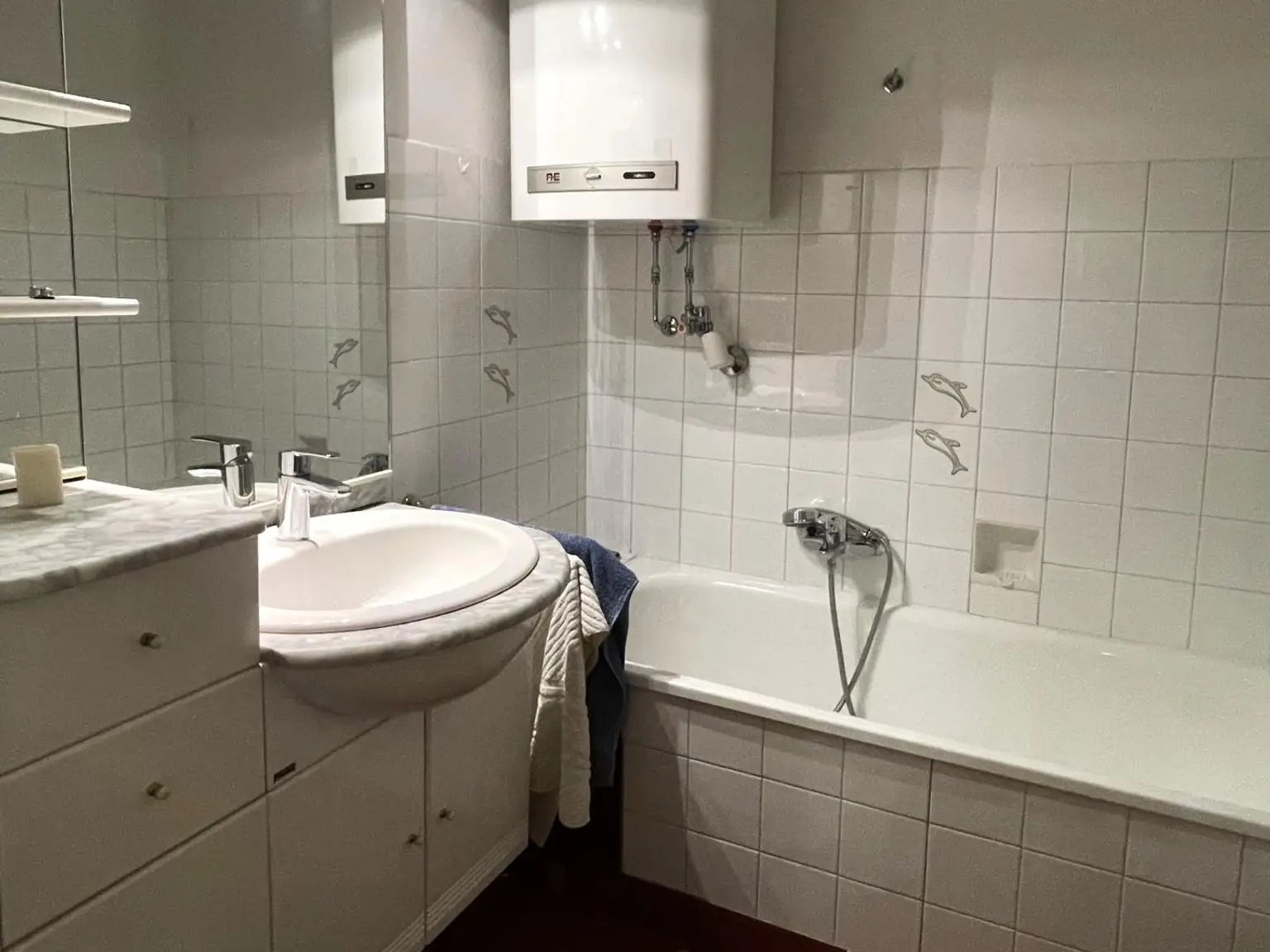 Renovierungsbedürftige Wohnung mit Loggia in Waidmannsdorf