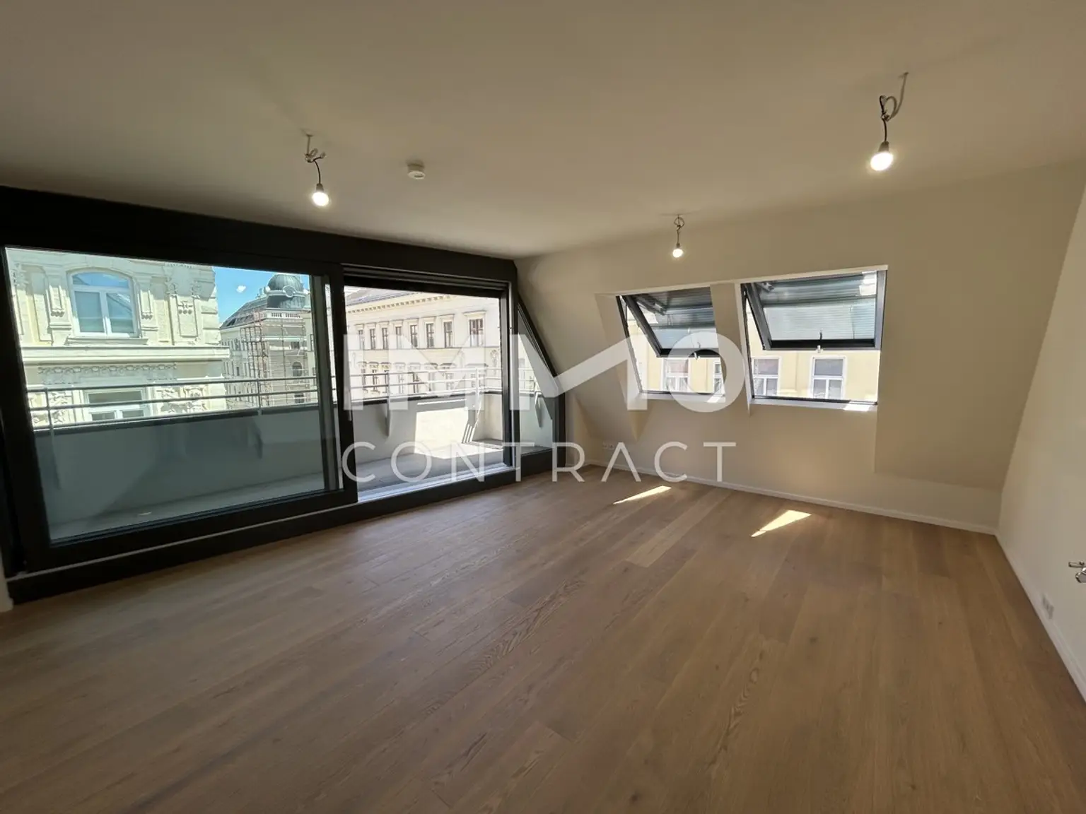 Lichtdurchflutete 2-Zimmer-Dachwohnung mit sonniger Loggia-ERSTBEZUG