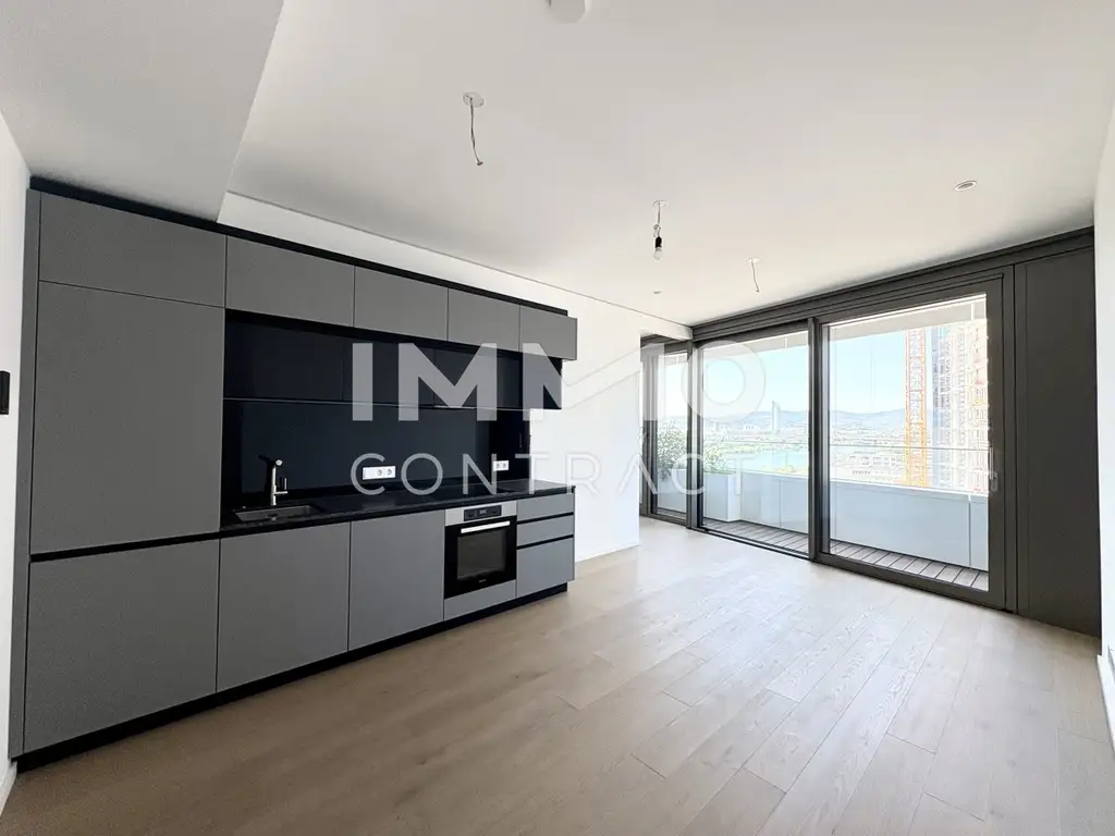 Entzückendes Apartment mit Donau, Kahlenberg, Abendsonne: Gym, Spa, Pool, Lounges, Supermarkt NEW