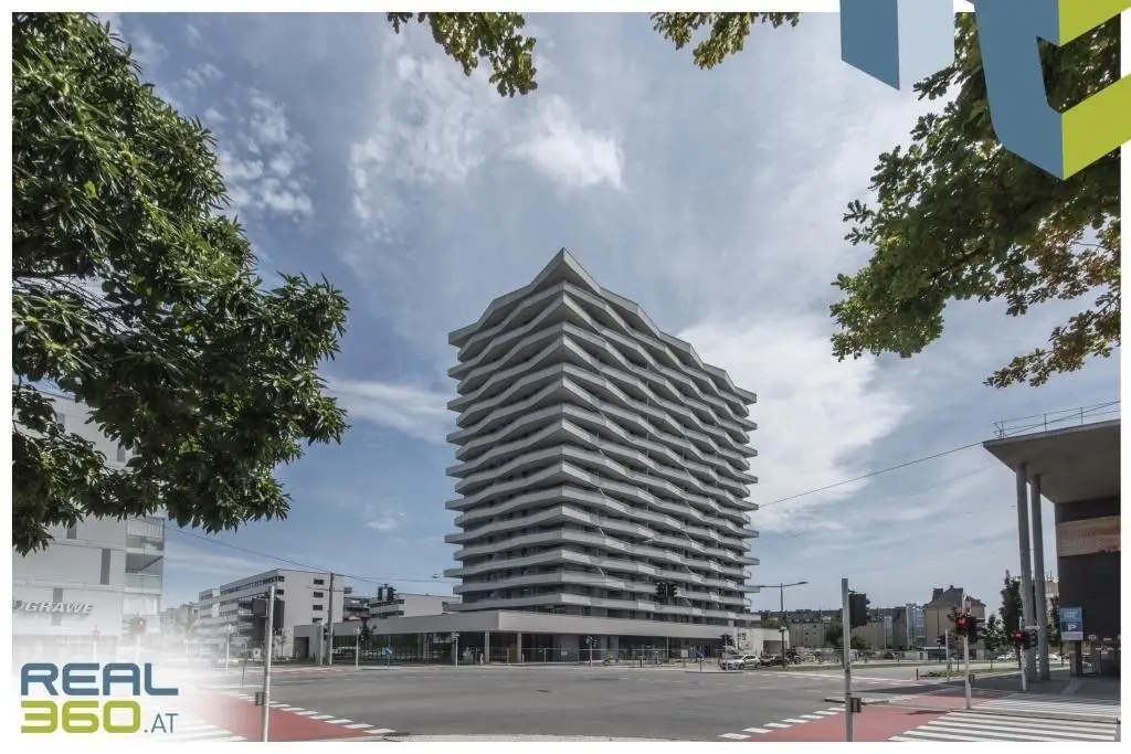 Provisionsfrei für den MIETER! LENAUTERRASSEN - Neubau | 2-Zimmer-Wohnung mit großer Loggia und möblierter Küche!