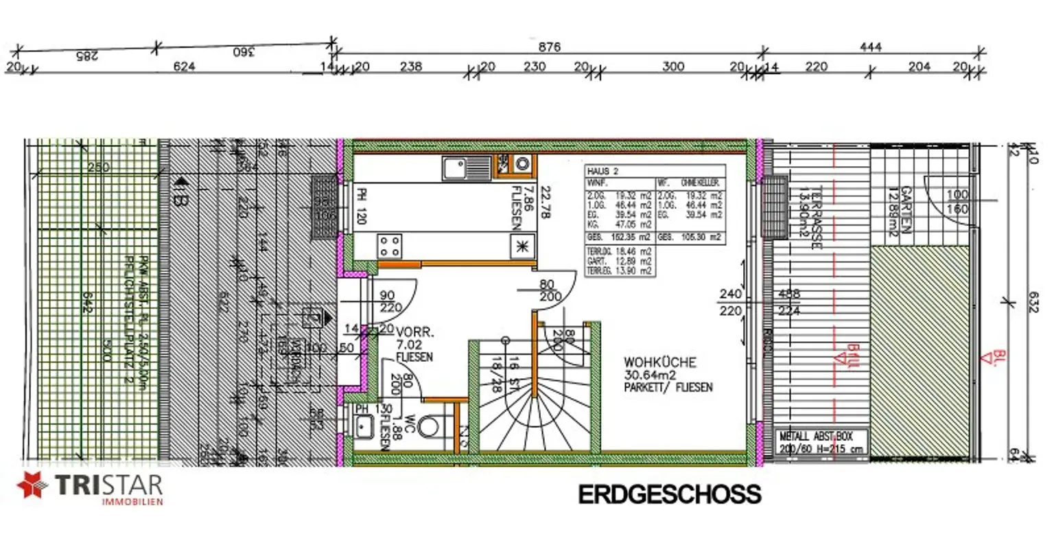 NEU! ++ BEZUGSFERTIG ++  HAUS MIT 5 ZIMMER / KELLER / GARTEN / 3 TERRASEN / 1 PKW-STELLPLATZ ++ EIGENTUM ++ 1220 WIEN ++