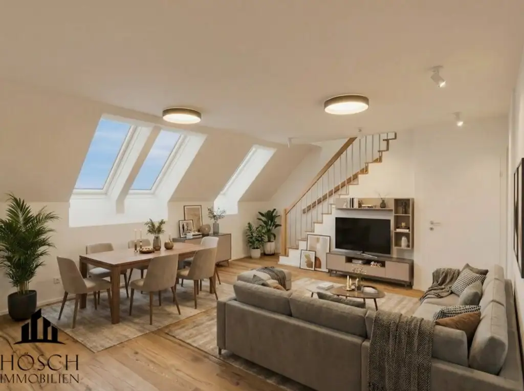 Exklusive Dachgeschosswohnungen in Margareten