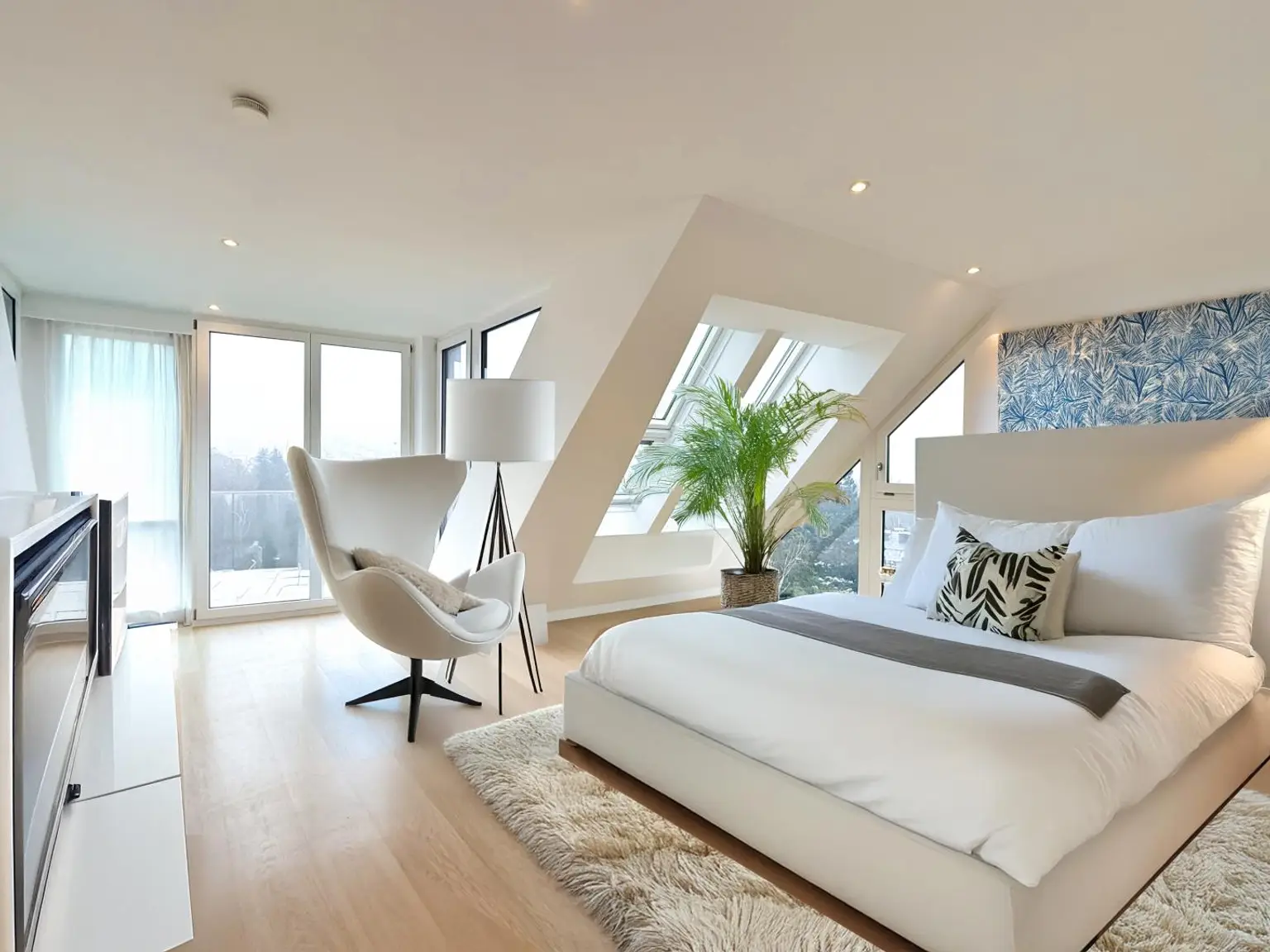 LUXUS, Ruhe, Fernblick| Große TERRASSE| BALKONE | EIGENES POOL
