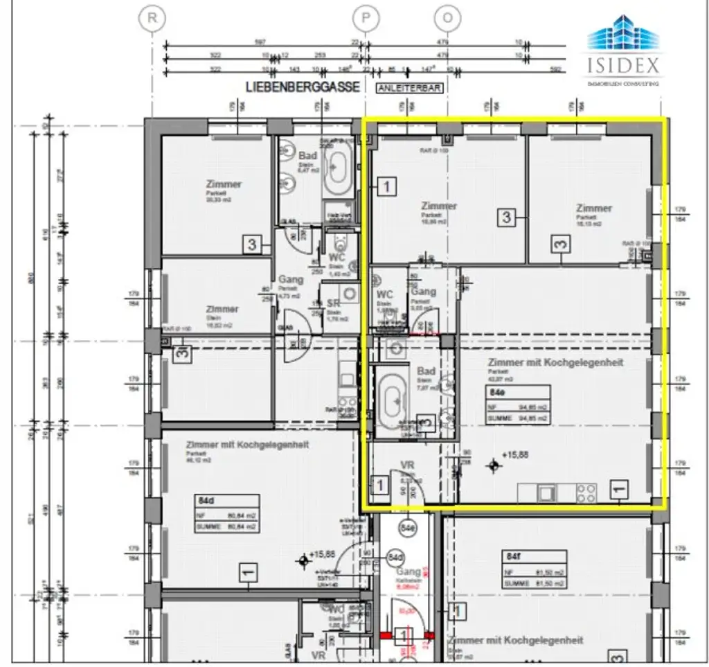 Moderne 3-Zimmer-Wohnung in top Lage der Inneren Stadt - Ihr urbanes Traumdomizil wartet