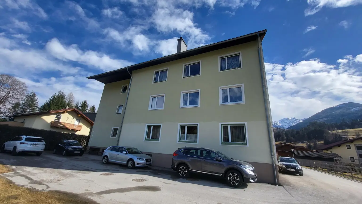 Das Haus von hinten