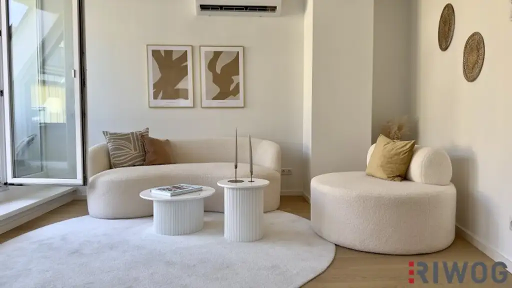Neubau DG-Terrassenwohnung in Ruhelage | PKW-Stellplatz | 3 Min. zum Kutschkermarkt und zur U6 | 2 Min. zum Aumannplatz