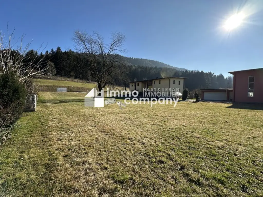 Baugrundstück Göfis, gesamt ca. 1.676 m2, flexible Teilung, zwischen 400 m2 und 800 m2 möglich.
