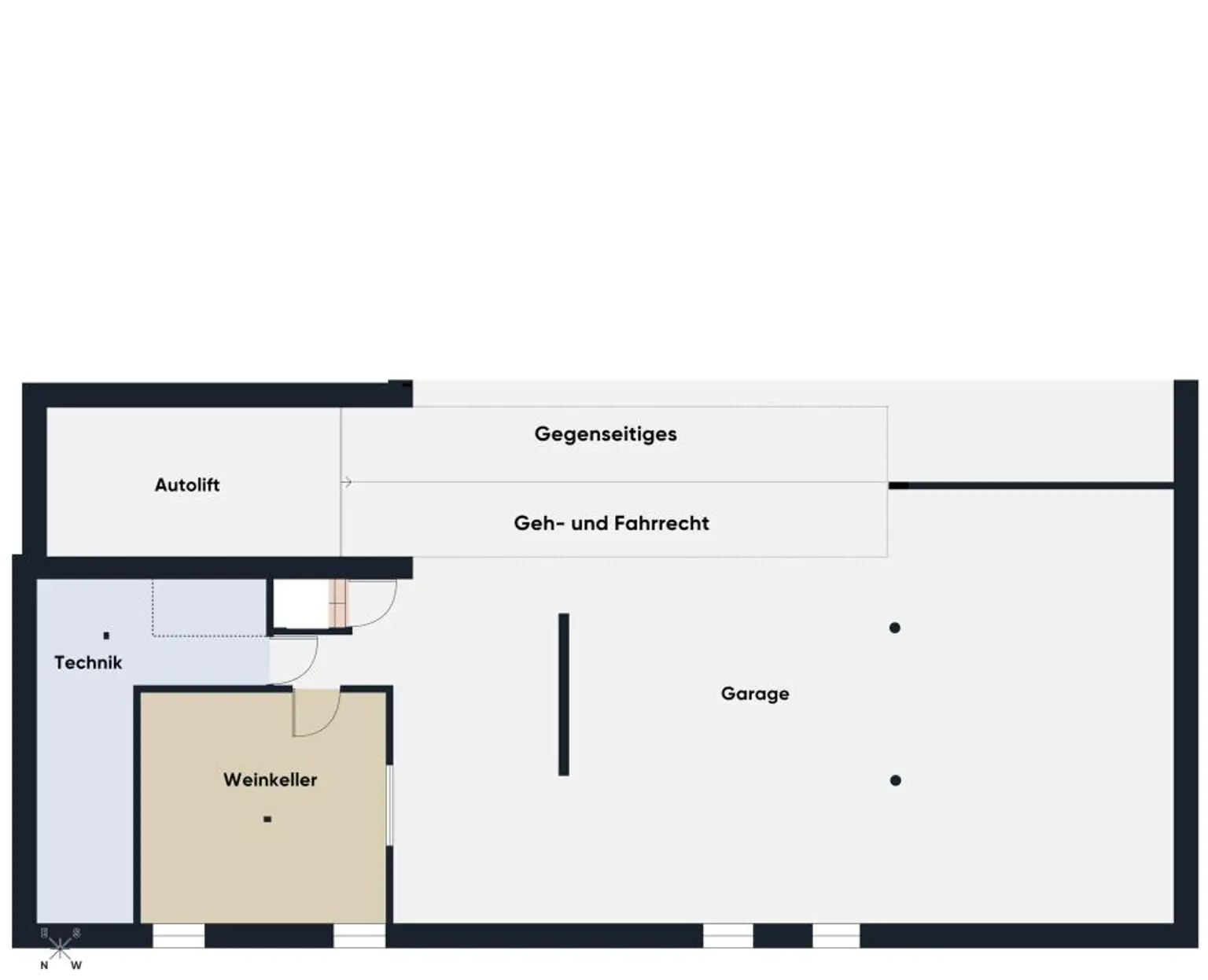 Grundriss ohne Maßstab Unterg