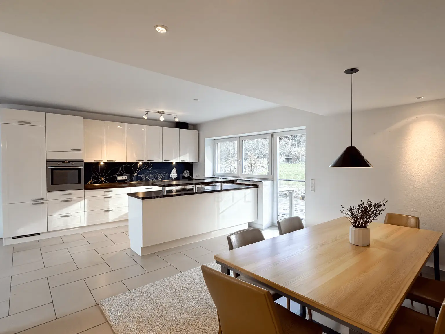 Visualisierung eines möglichen Essbereichs EG