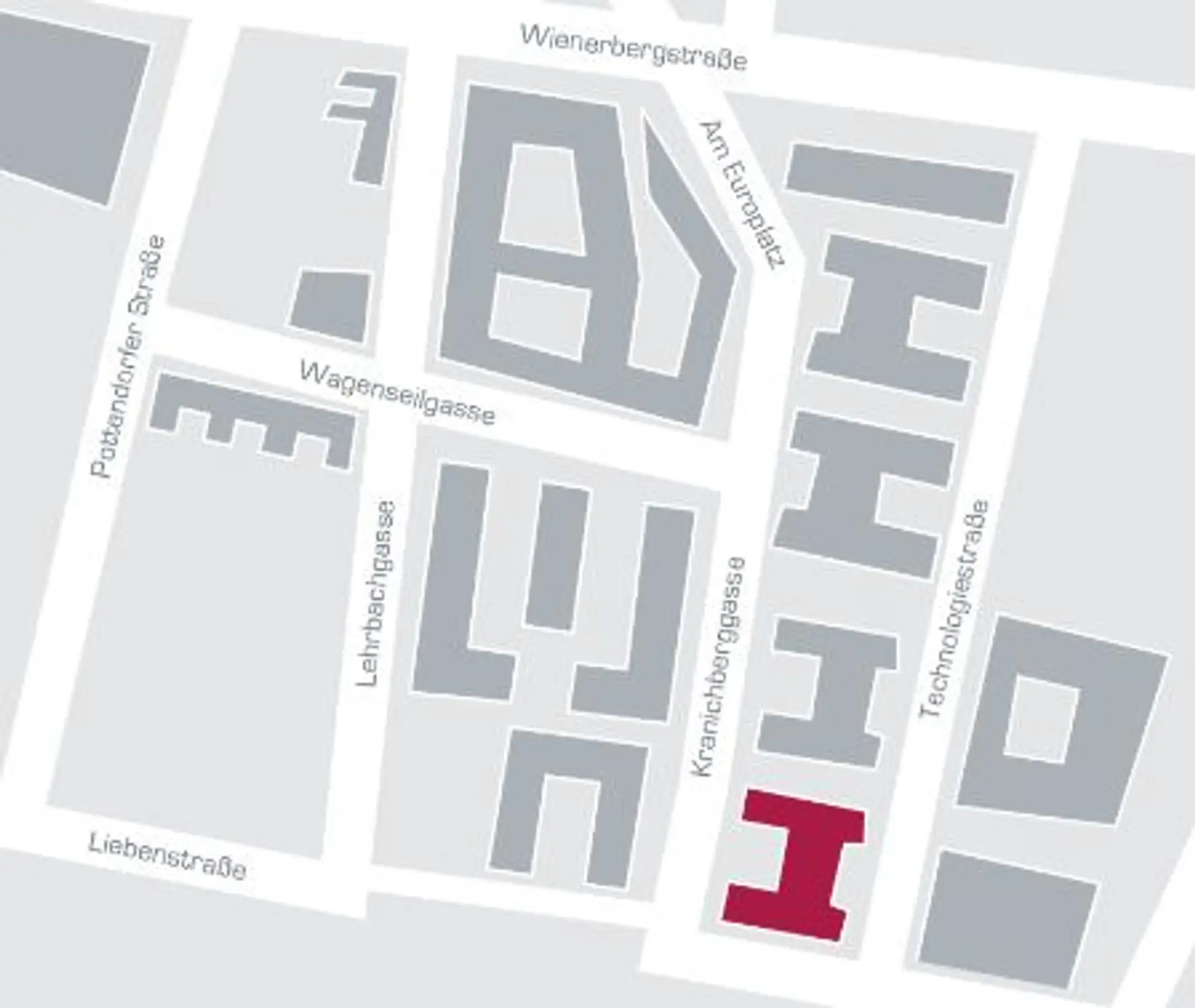 1120 Wien, Wienerbergstraße 41 BT E Lageplan