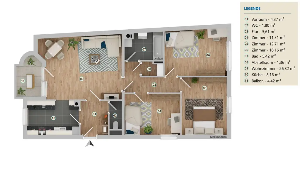 "Platz zum Atmen. Raum zum Leben!"