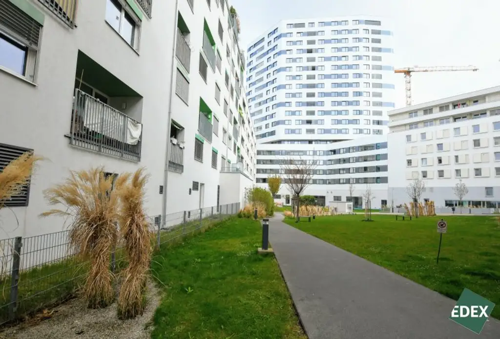 Modernes 2-Zimmer-Apartment mit großer Loggia und optimaler Anbindung im Sonnwendviertel