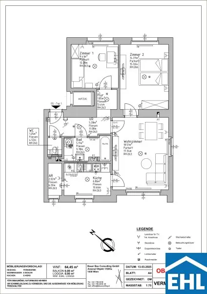 Traumhafte 3-Zimmer-Wohnung in Grünruhelage