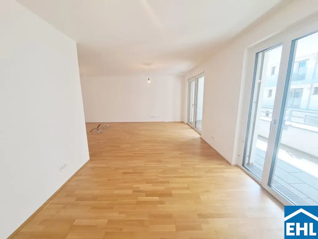 Modernes Leben im Zentrum von Stockerau