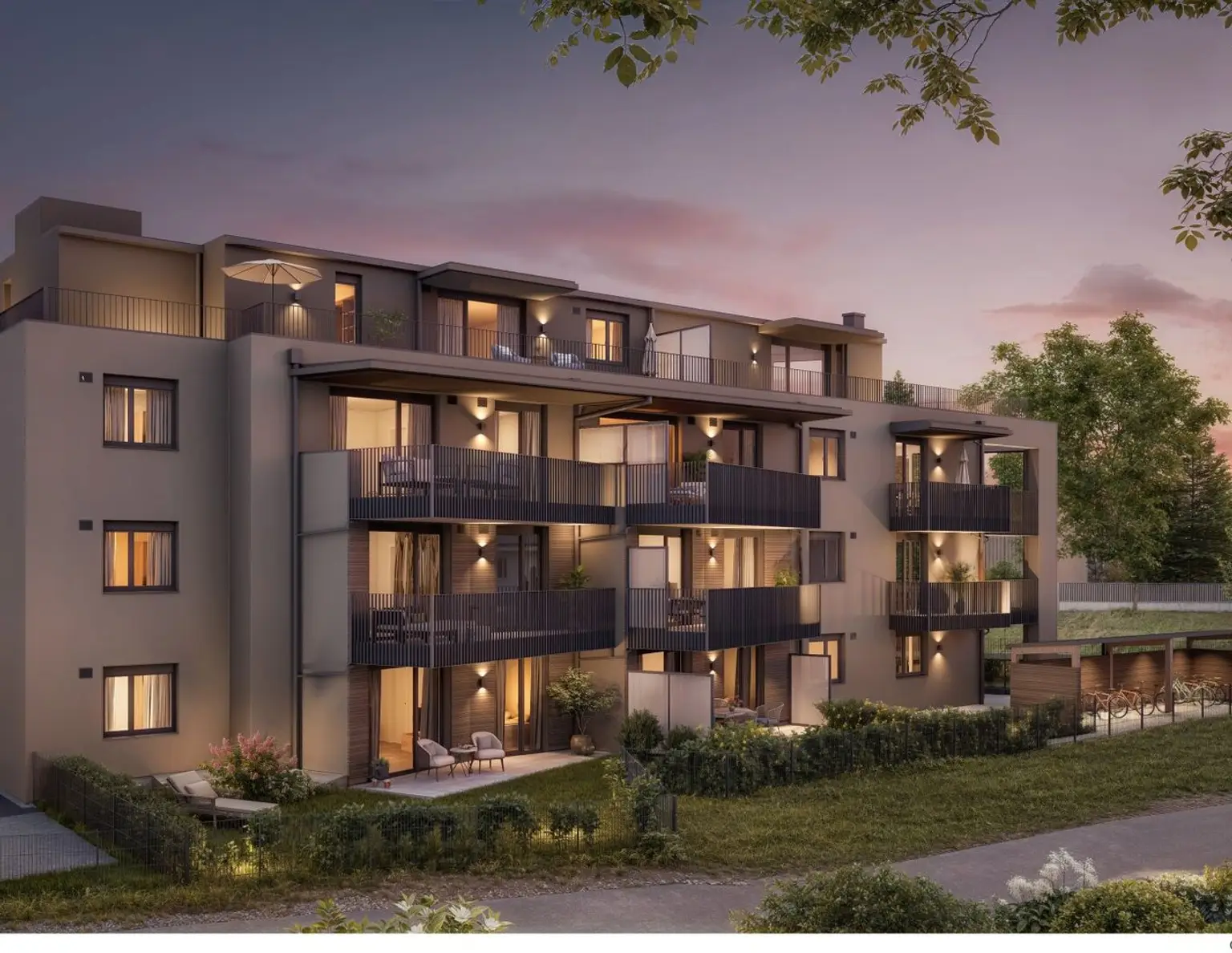 3 Zimmer Wohnung mit sonnigem Balkon in Bürmoos