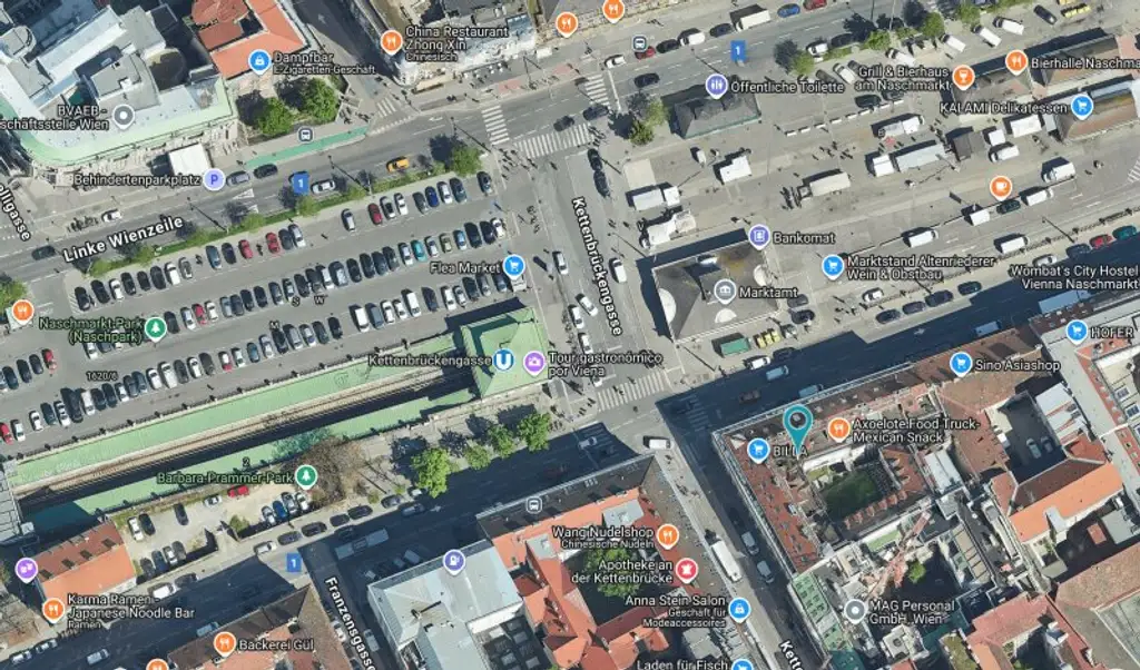 INNENSTÄDTISCHE - 3-Zimmer WOHNUNG -RENOVIERUNGSBEDÜRFTIG- mit sehr viel Potenzial - in Top Lage Wiens beim NASCHMARKT - Nähe KARLSPLATZ!