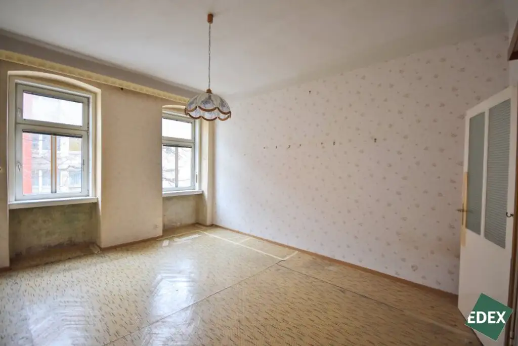 Sanierungsbedürftige Kleinwohnung im 16. Bezirk