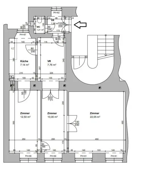 SÜDSEITIG : Stilaltbau beim Walter-Beck-Platz