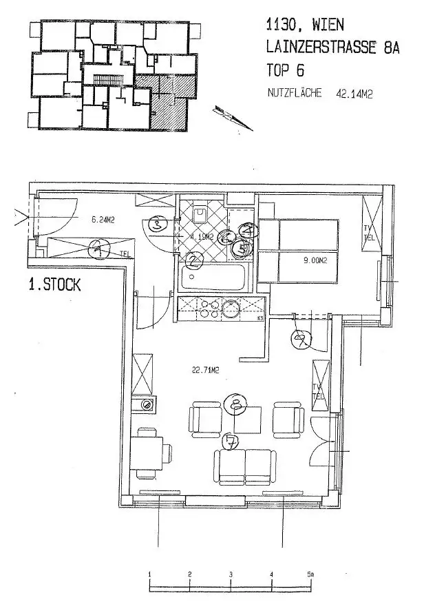 Lichtdurchflutete 2-Zimmer-Wohnung  nahe Tiergarten Schönbrunn!