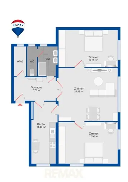 Grundrissplan