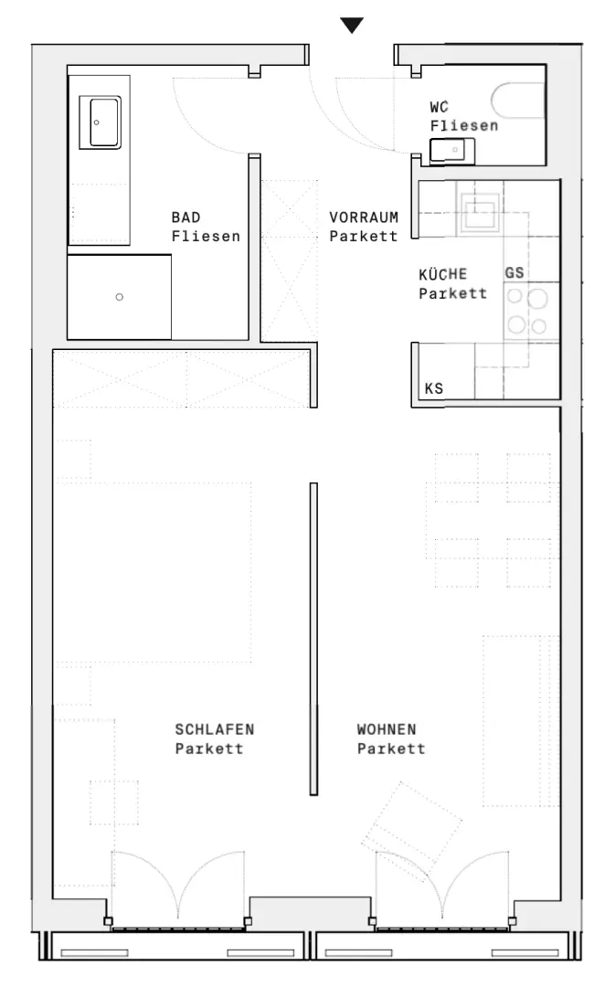DC-FLATS: High-End-Apartment bei der UNO-City!! ERSTBEZUG!!