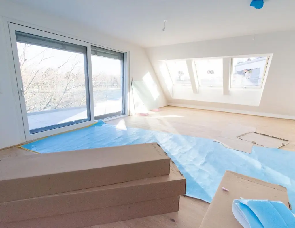 Erstbezug: 2-Zimmer-Penthouse mit Wasserblick!