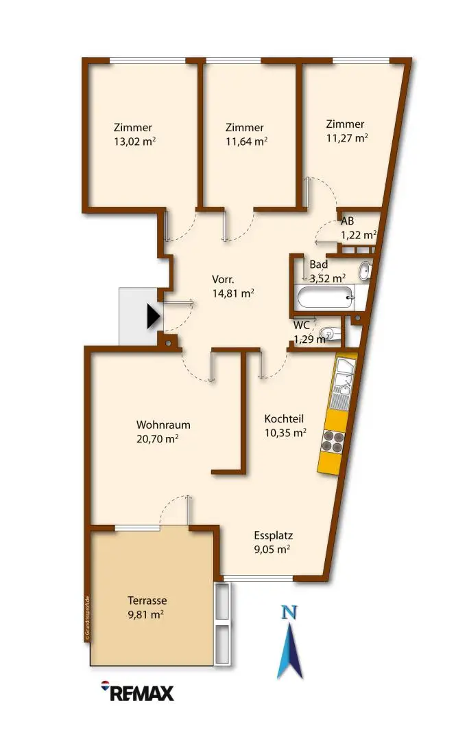 Grundriss Wr. Neudorf