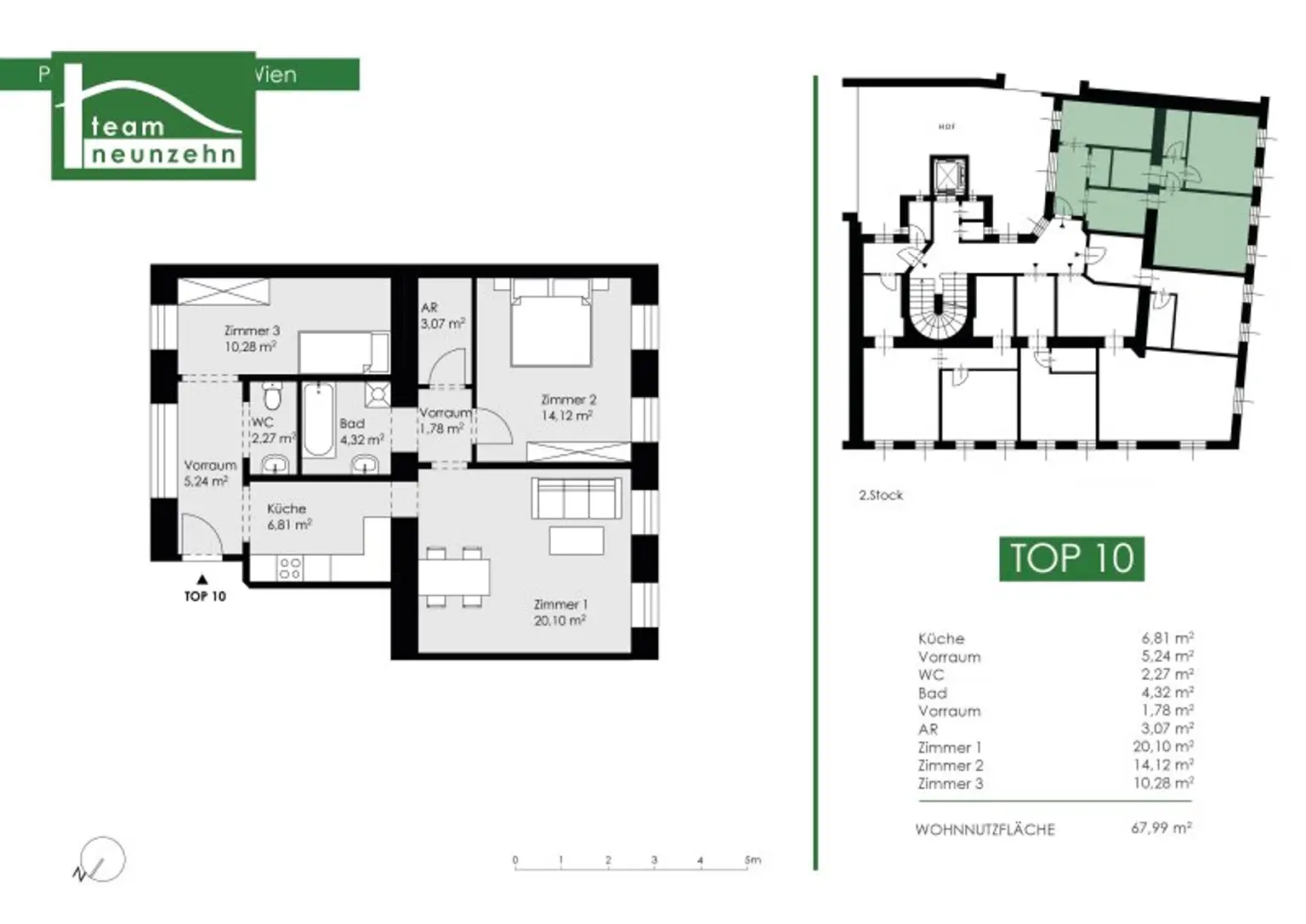 Möblierte 3-Zimmer-Wohnung - All inclusive Miete - U6 Nähe - 6 Monate befristet - JETZT ANFRAGEN