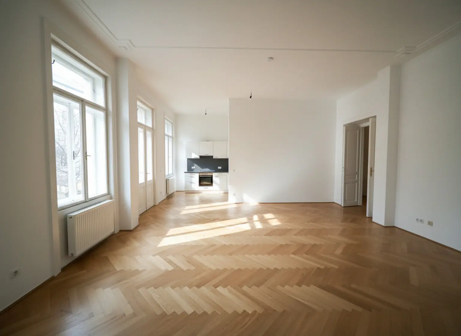 Charmantes, ansprechendes Apartment in zentraler Lage des 8. Bezirks mit zwei kleinen Balkonen