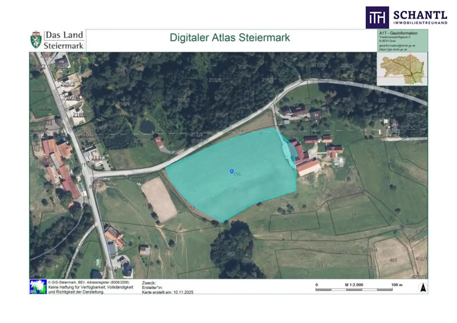 SPITZEN Grundstück vollerschlossen mit hoher Bebauungsdichte - ca. 330m² Wohnfläche in Oisnitz / St. Josef - Nähe Lannach