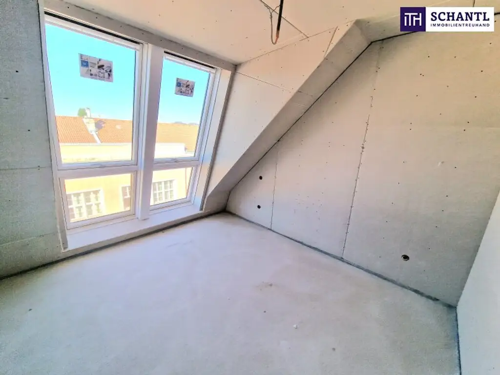 Exklusive 4-Zimmer-Dachgeschosswohnung in revitalisiertem Altbauhaus – Stilvolles Wohnen mit Dachterrasse, Fischgrätparkett, Klimaanlage & Luftwärmepumpe auf modernstem Stand