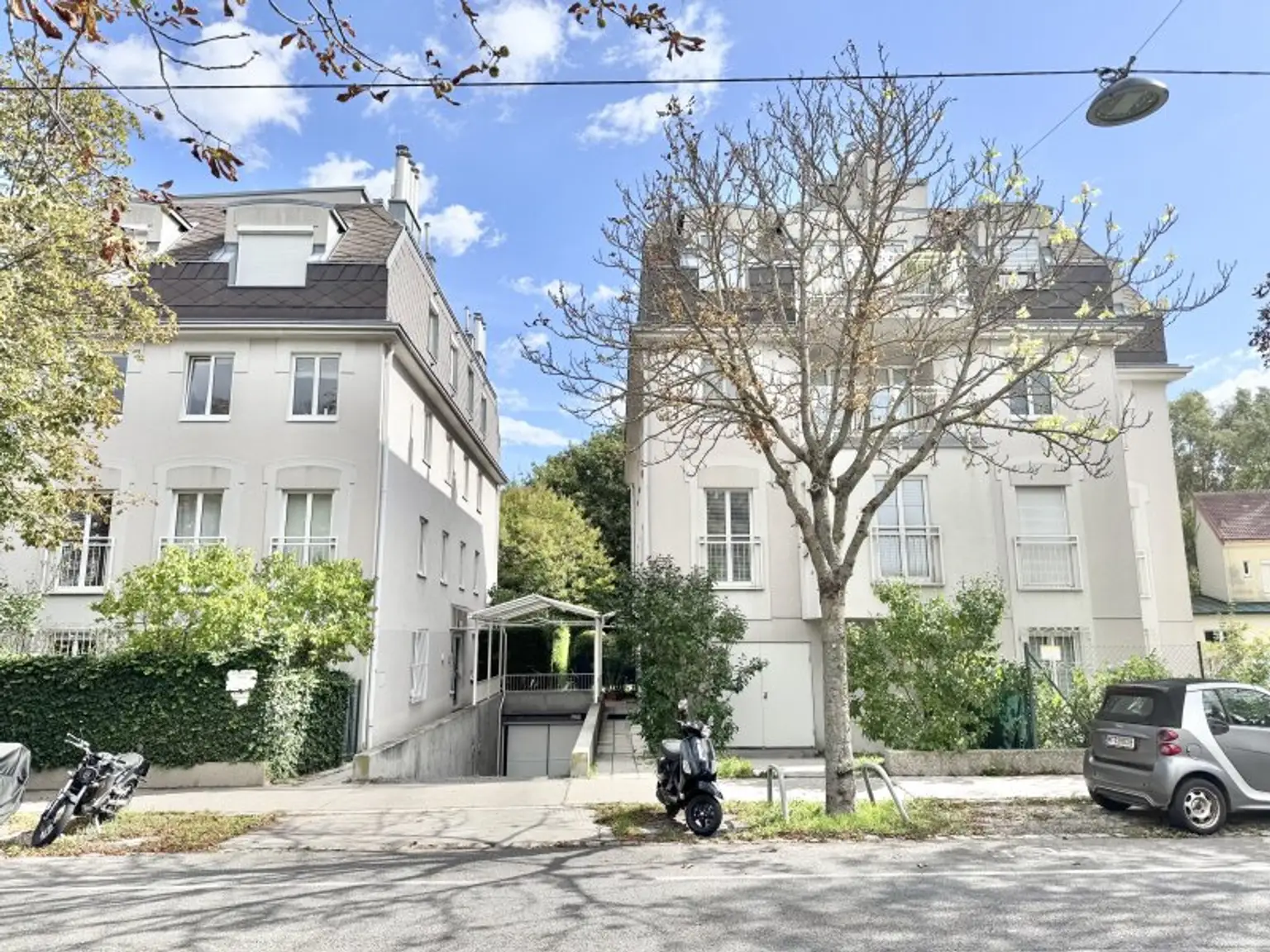 Helles, vollmöbliertes Studio in Ober St. Veit | Garagenstellplatz im Haus