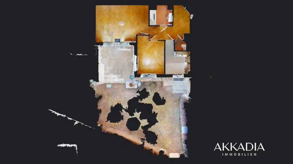 Grüner Rückzugsort: Ruhige Gartenwohnung