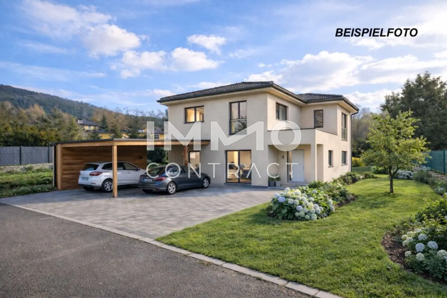 Modern Haus in ruhigem Vorort