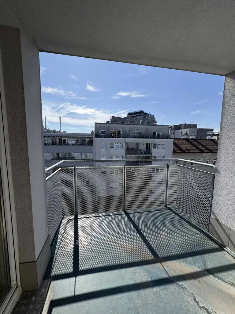 Gefördert und unbefristet - 2 Zimmer Loggiawohnung - 
Nähe Donau und U2 - FINANZIERUNGSBEITRAG