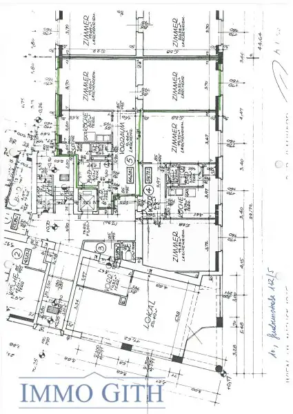 GUT GESCHNITTENE CA. 66 m² GROSSE 2-ZIMMER-WOHNUNG NAHE U1 REUMANNPLATZ / KEPLERPLATZ ZU MIETEN!