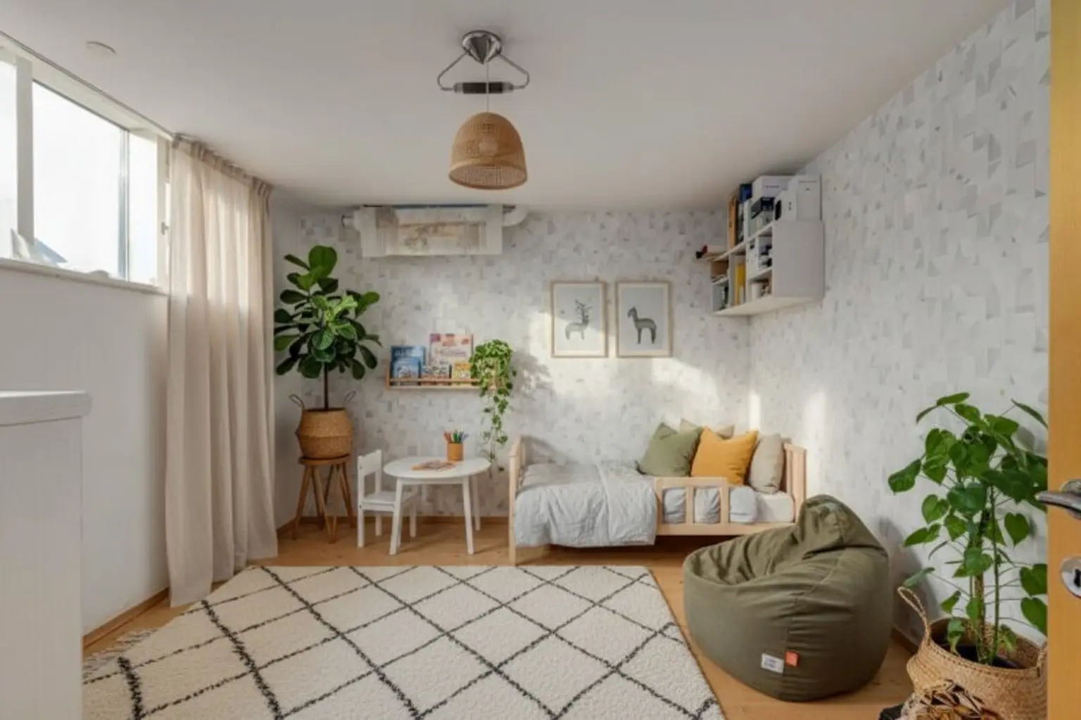 Ökologisches Traumhaus mit Garten und begehbarer Dachterasse