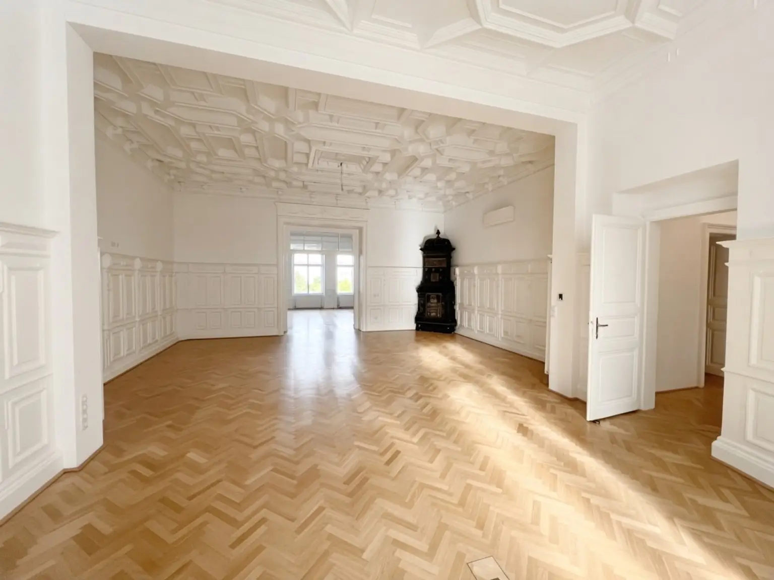 UNBEFRISTET: Prachtvolle Altbauwohnung der absoluten Königsklasse beim Schottentor