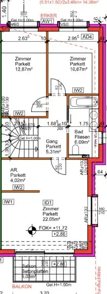 Familientraum - Doppelhaushälften - Großzügige Außenflächen - Massivbau - Luftwärmepumpe