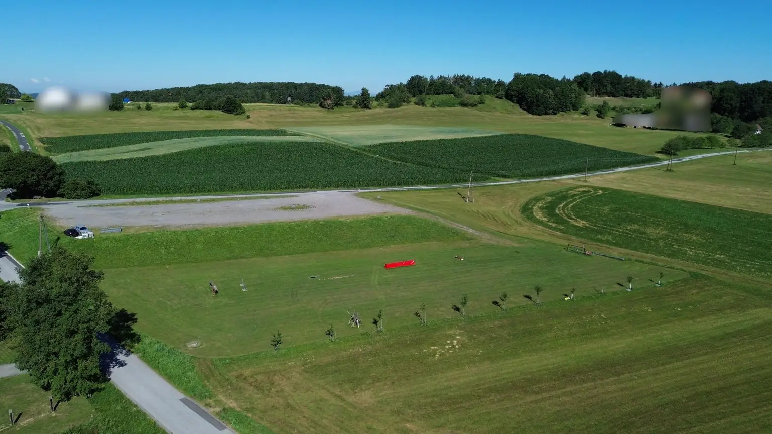 Drohnenansicht Westen