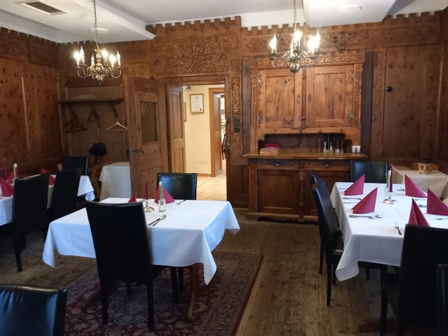 Zirbenstube Richtung