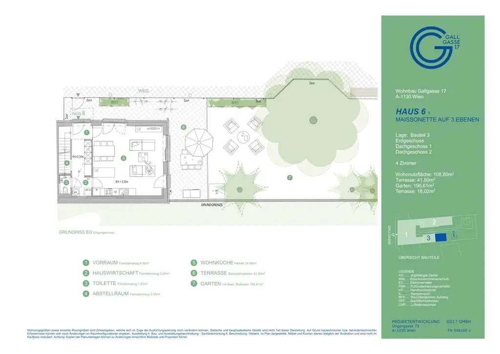 EIN WAHRES FAMILIENPARADIES - 4 ZIMMER MAISONETTE MIT GARTEN und BALKON!