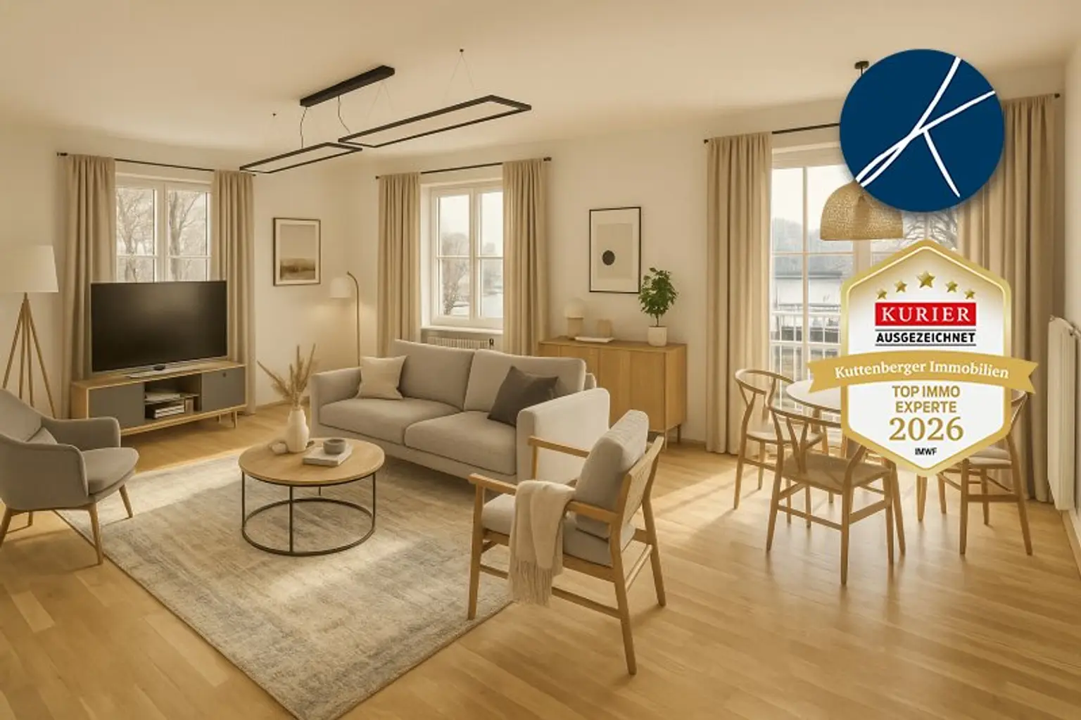 Visualisierung Wohnzimmer