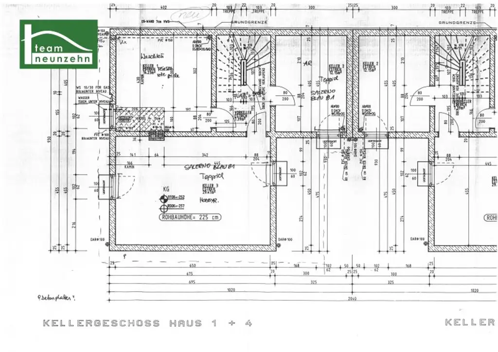 Großzügiges Reihenhaus auf 245m² Eigengrund - 173m² Wnfl., 5x Zimmer & zusätzlichem Keller von 63m².