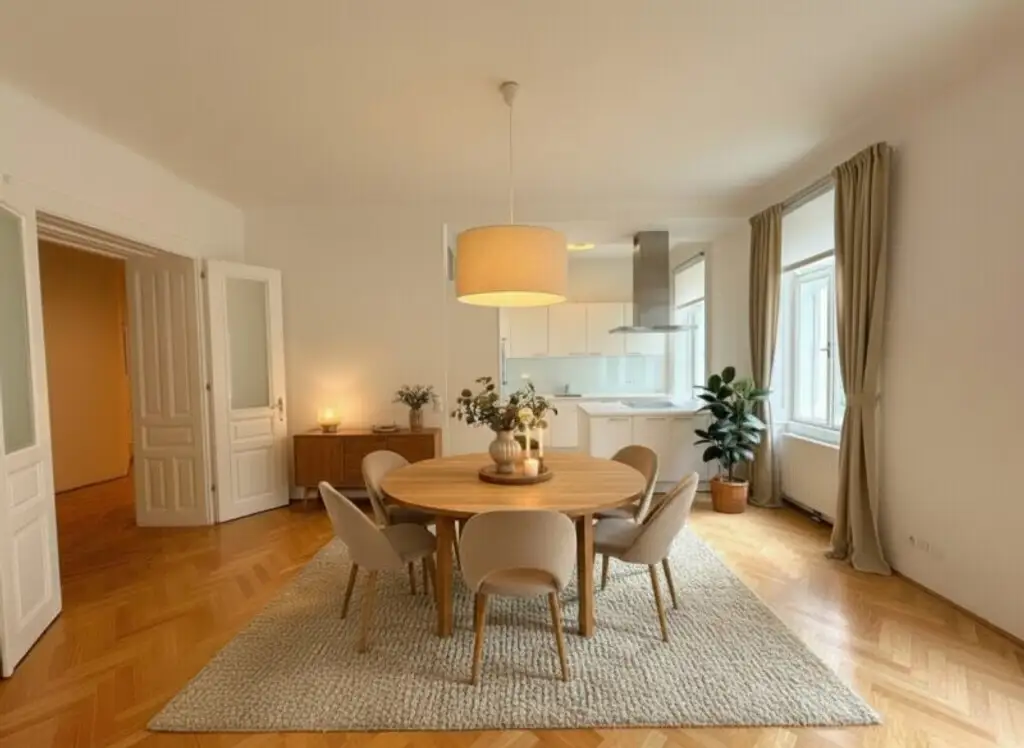 Charmanter Altbau in Gersthof - 4-Zimmer-Wohnung mit Garten in Zinsvilla