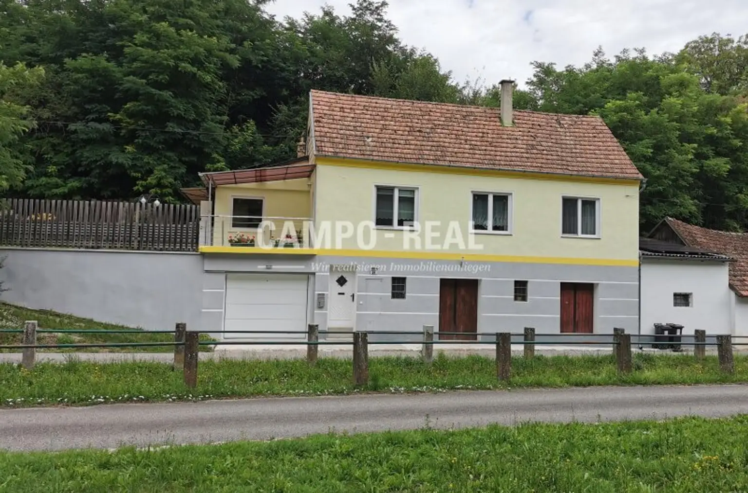 CAMPO-LANDHAUS: Kellerstöckl zum Wohnen mit 2 Kellerröhren