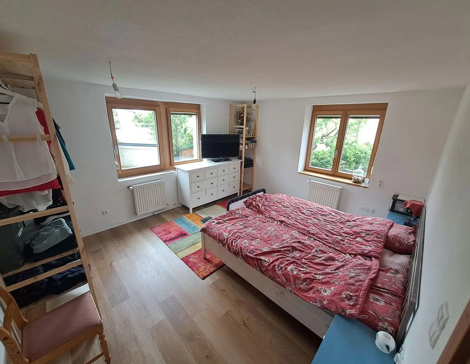 3-Zimmer-Hochparterre-Wohnung mit Südwestbalkon