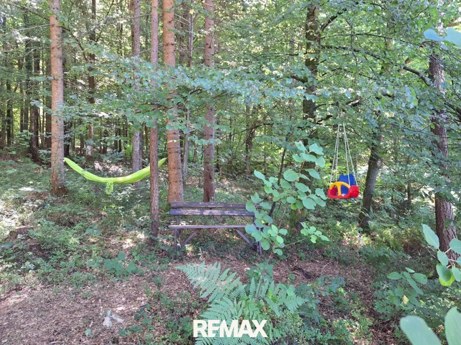 Chillout Area im Wald