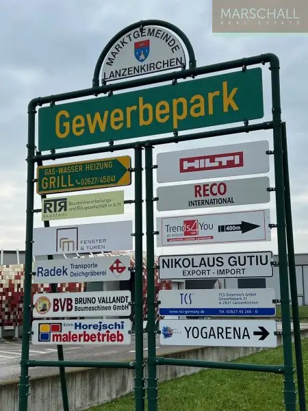 Betriebsbaugrundstück im Gewerbepark Lanzenkirchen bei Wiener Neustadt