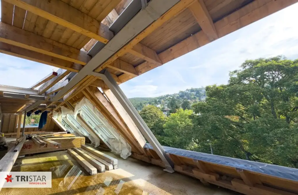 Investment am Wolfersberg · Architektur & Natur vereint! 18 Einheiten, 26 Garagenplätze, Dachgärten mit Pool – Waldpanorama !